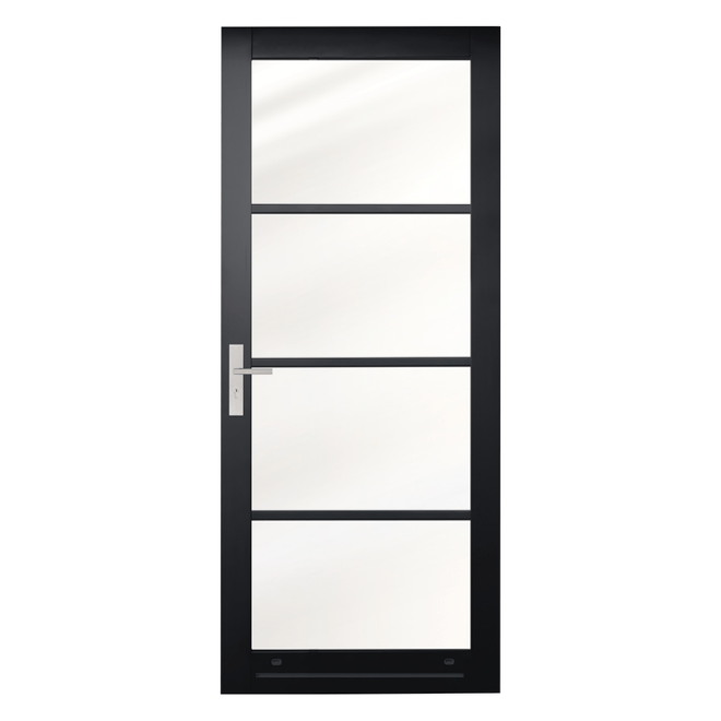 Terrasdeur Austria Nero Legno Exteriore Chiari